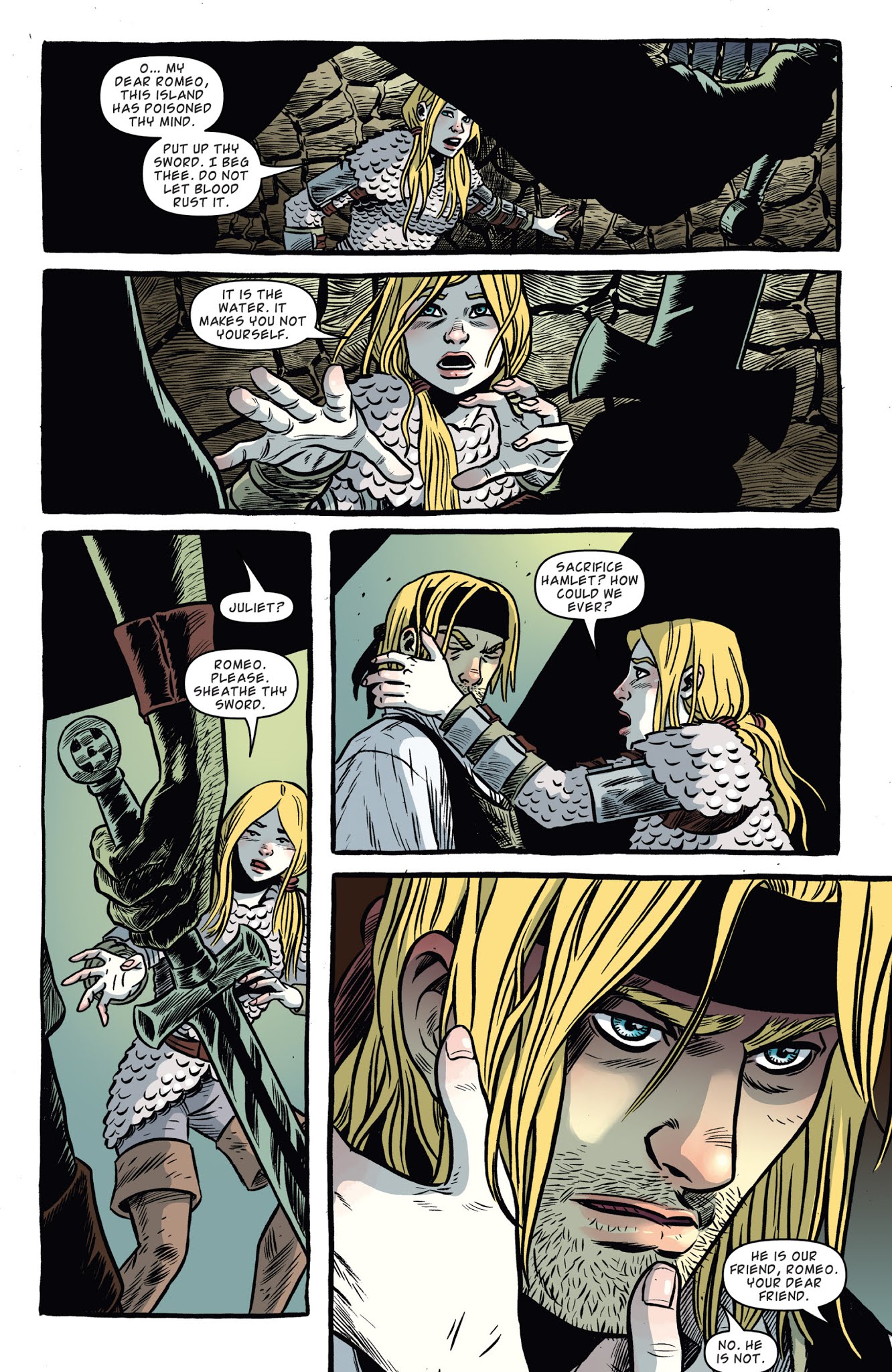 Read online Kill Shakespeare: The Tide of Blood comic -  Issue # TPB - 100