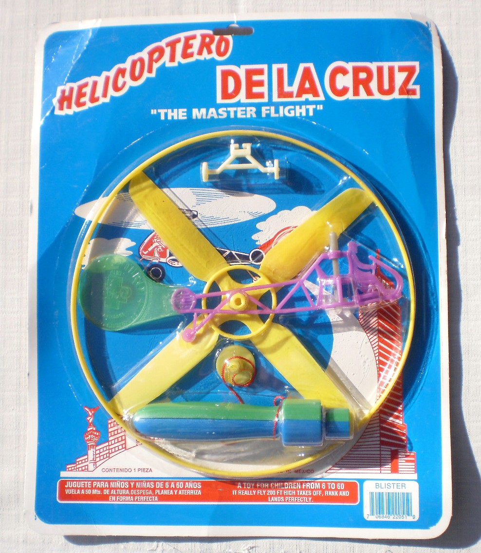 helicoptero de la cruz juguete