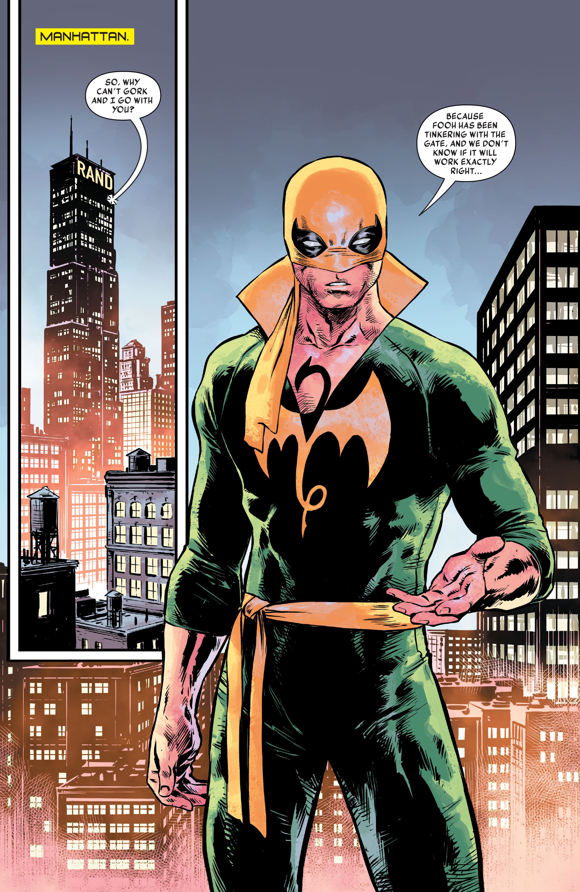 Read online Iron Fist: Heart Of The Dragon comic -  Issue #1 - 4