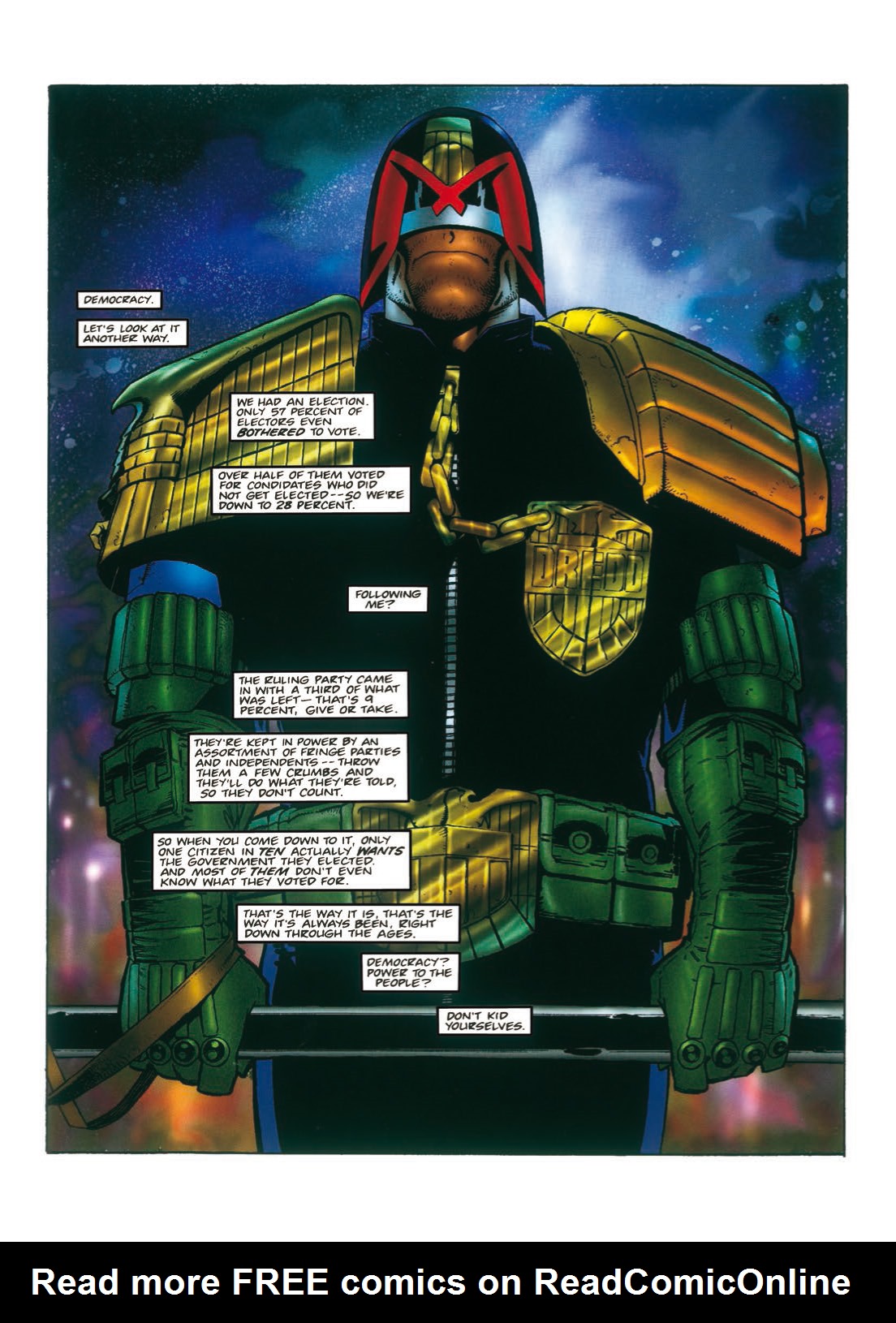 Read online Judge Dredd: America comic -  Issue # TPB - 78