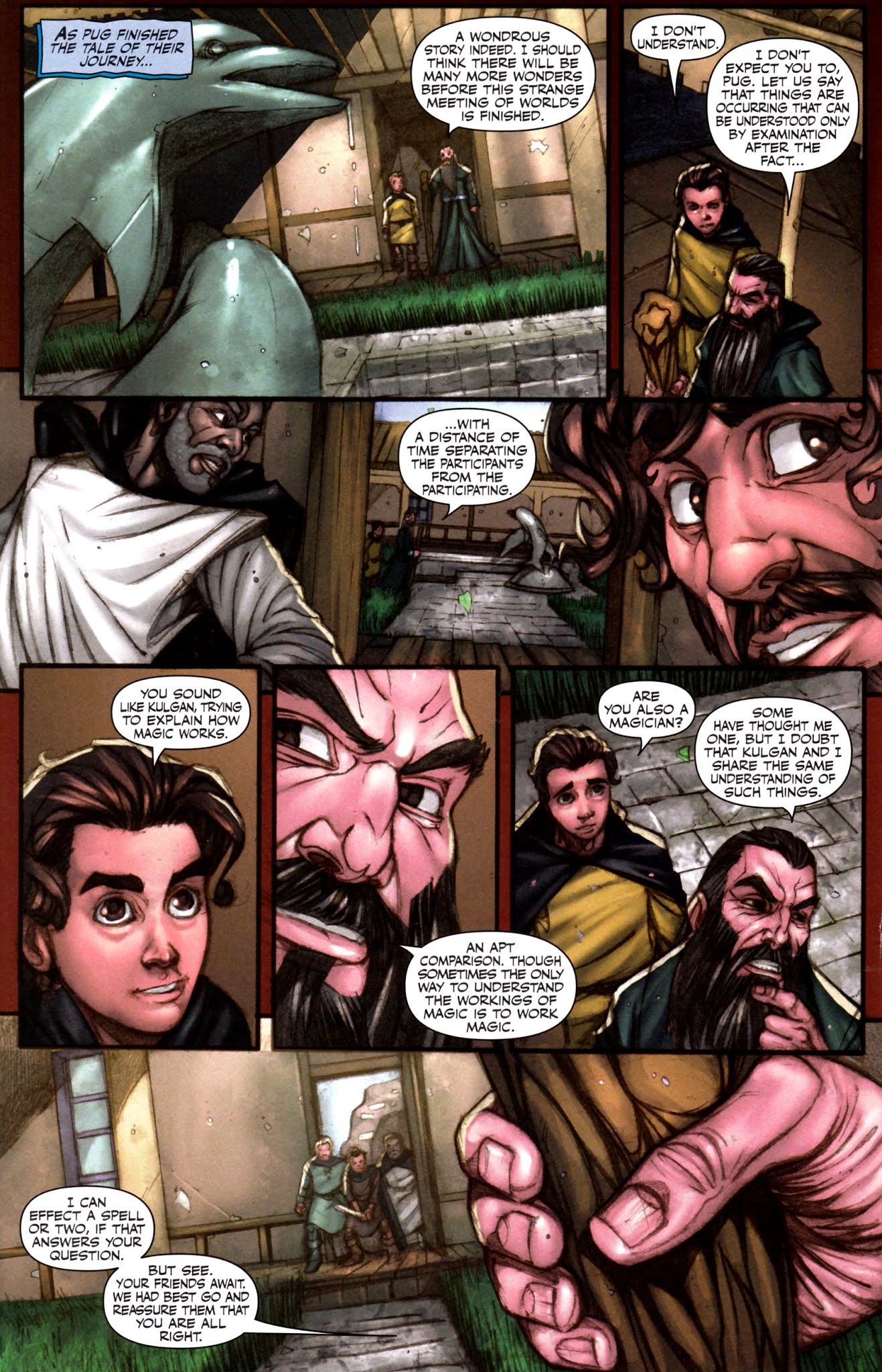 Read online Magician: Apprentice comic -  Issue #9 - 18