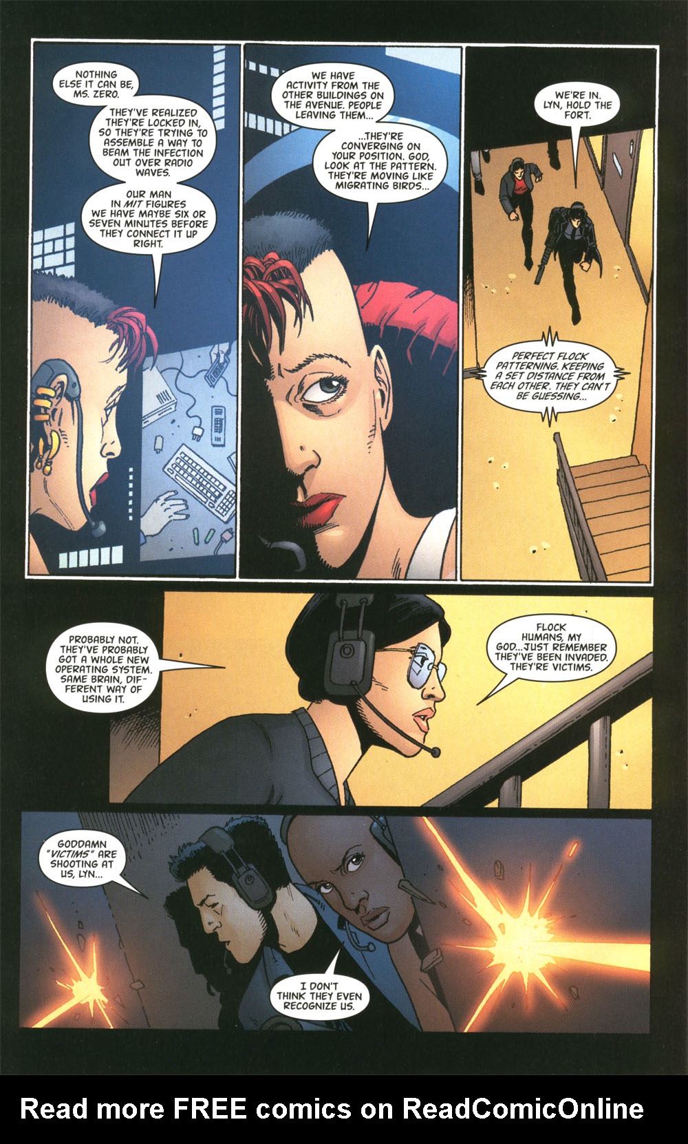 Read online Global Frequency comic -  Issue #3 - 15