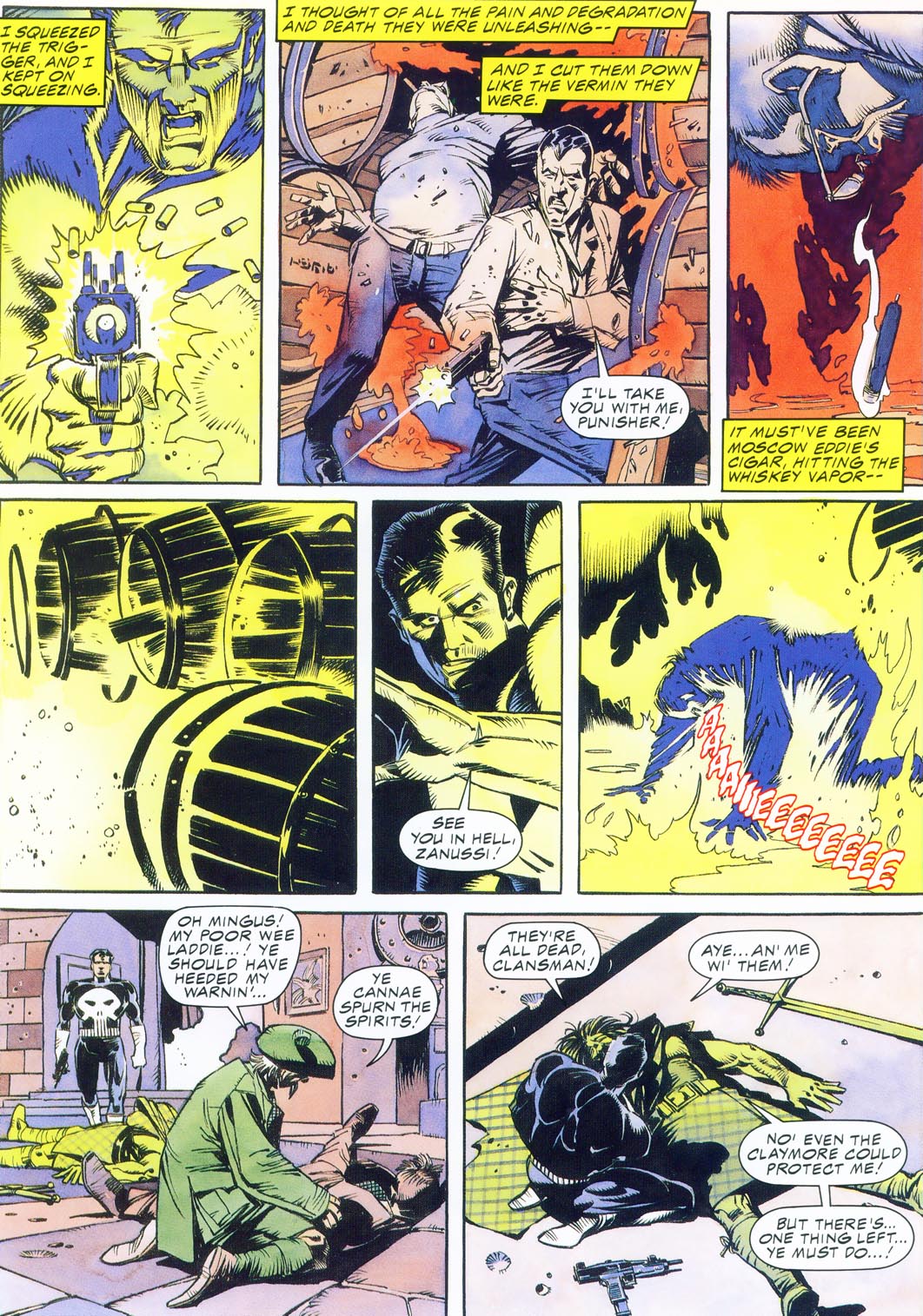 Read online The Punisher Blood on the Moors comic -  Issue # TPB - 66