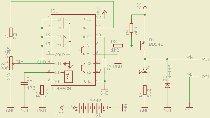 Sdc7500 схема включения как работает