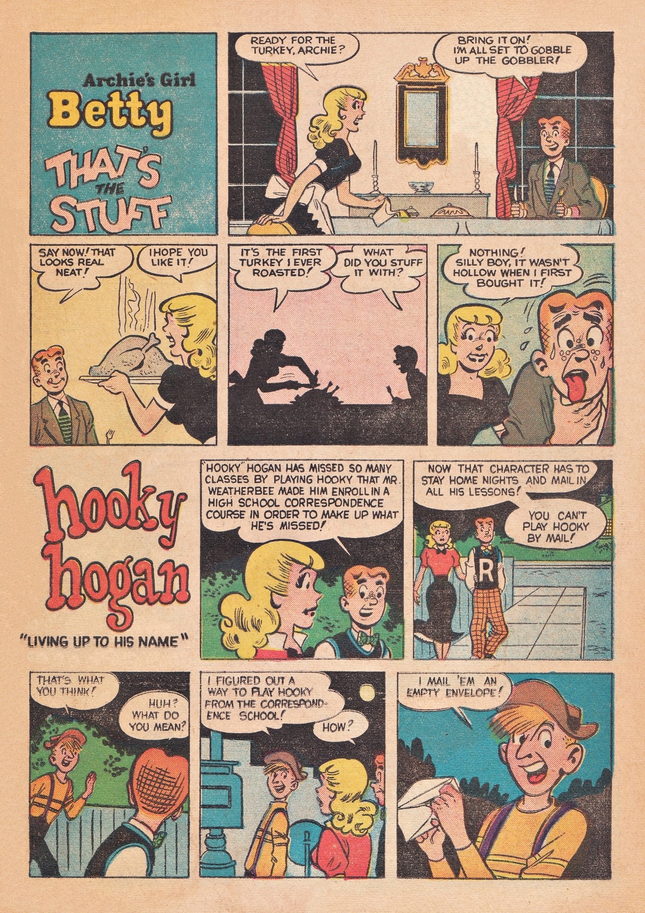 Read online Archie's Joke Book Magazine comic -  Issue #16 - 17
