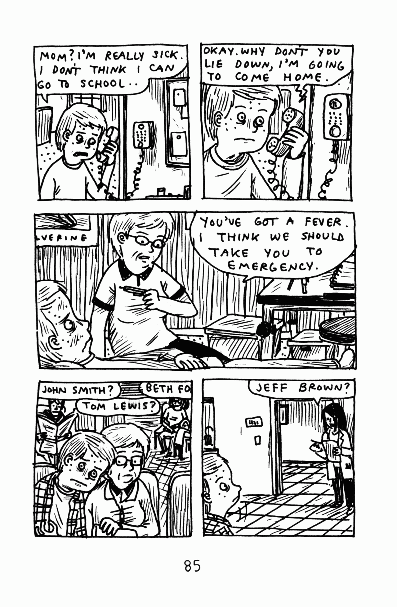 Read online Funny Misshapen Body: A Memoir comic -  Issue # TPB (Part 1) - 91