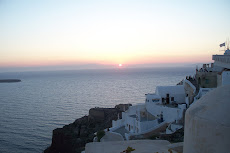 Sunset in Ios, Santorini