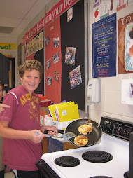 Dan with his pancakes!