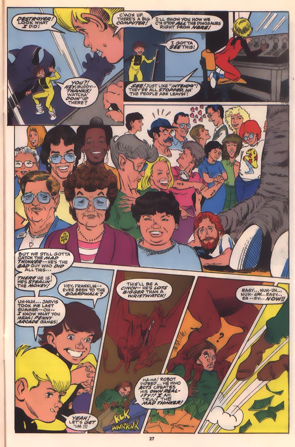 Read online Power Pack (1984) comic -  Issue #54 - 22
