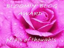 Premio Blooming Blog Award