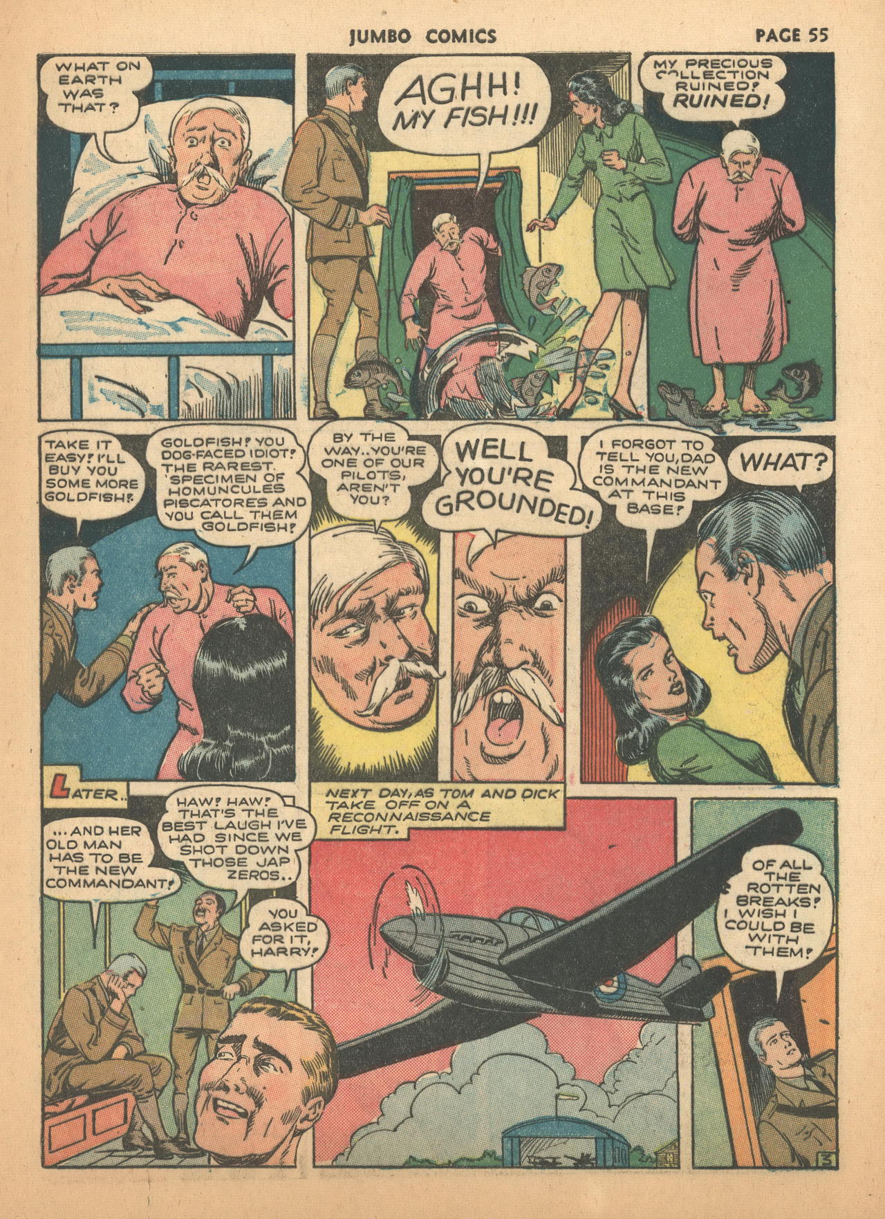 Read online Jumbo Comics comic -  Issue #43 - 57