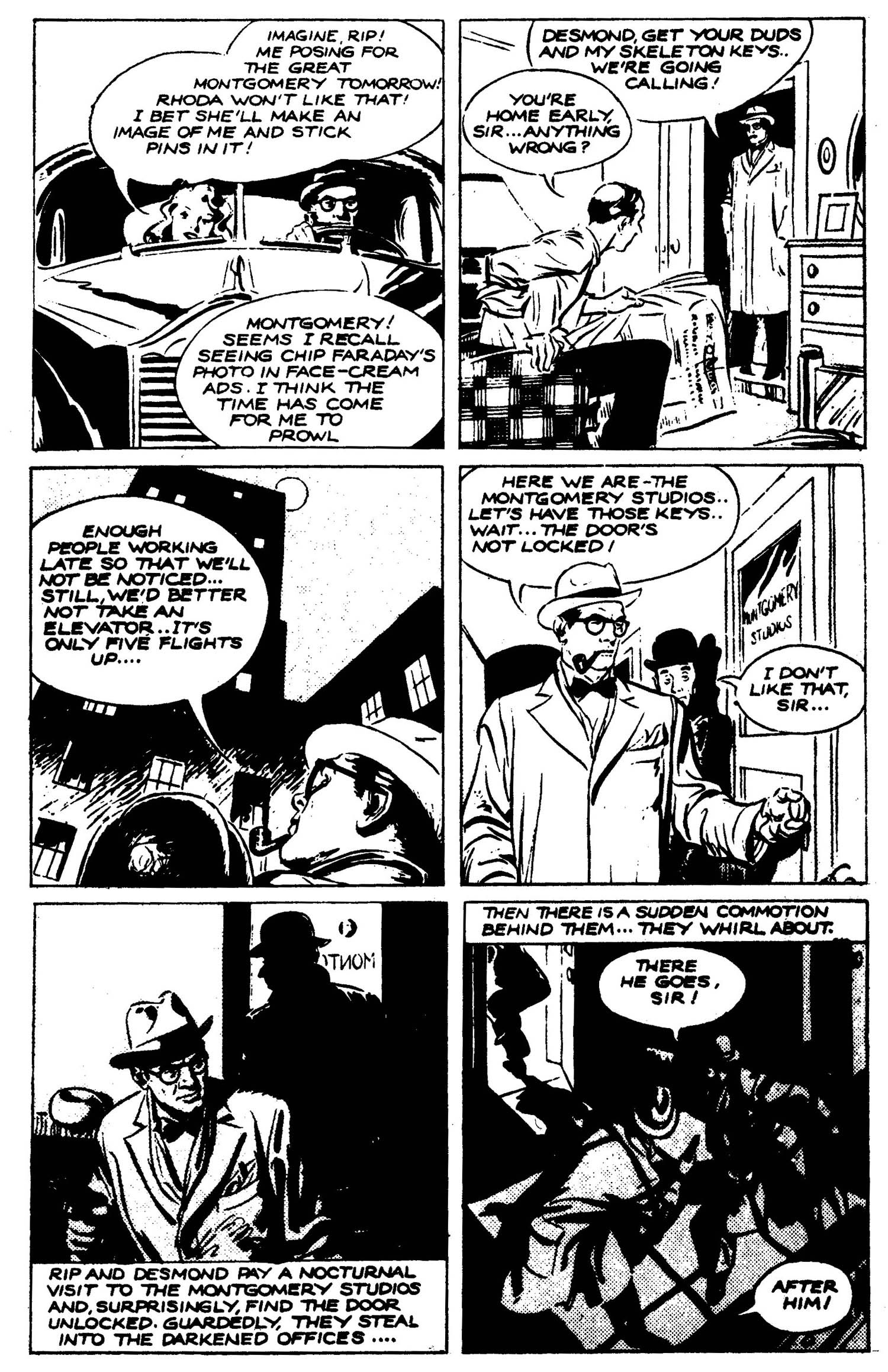 Read online Official Rip Kirby comic -  Issue #1 - 16