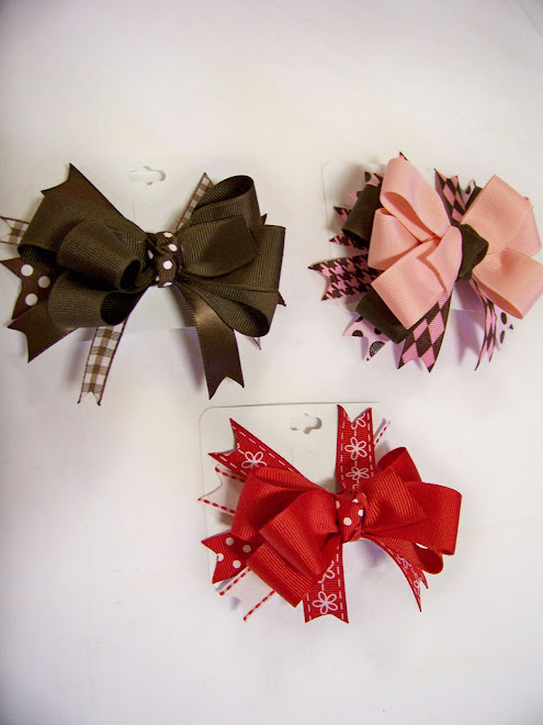 Spikey Bows $4.00-$8.00