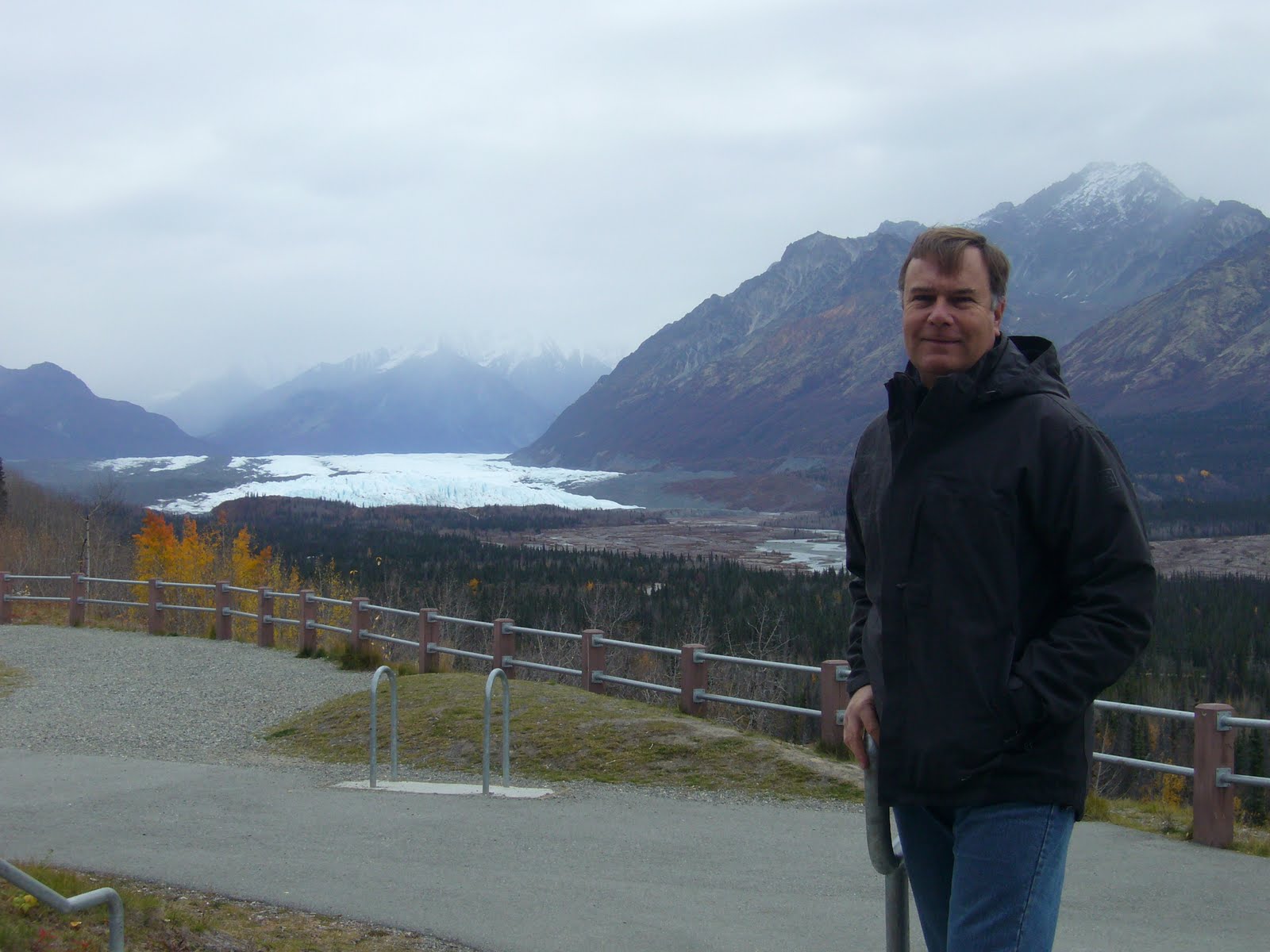 Alan and Sylvia in Alaska