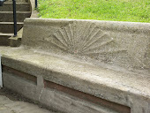 Bench and Curved Stairs