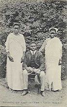 Familia burguesa no jardim de Benguela- Angola