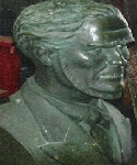 Busto de Bernardino Freire de Figueiredo Abreu e Castro, fundador de Moçâmedes (1809-1871)