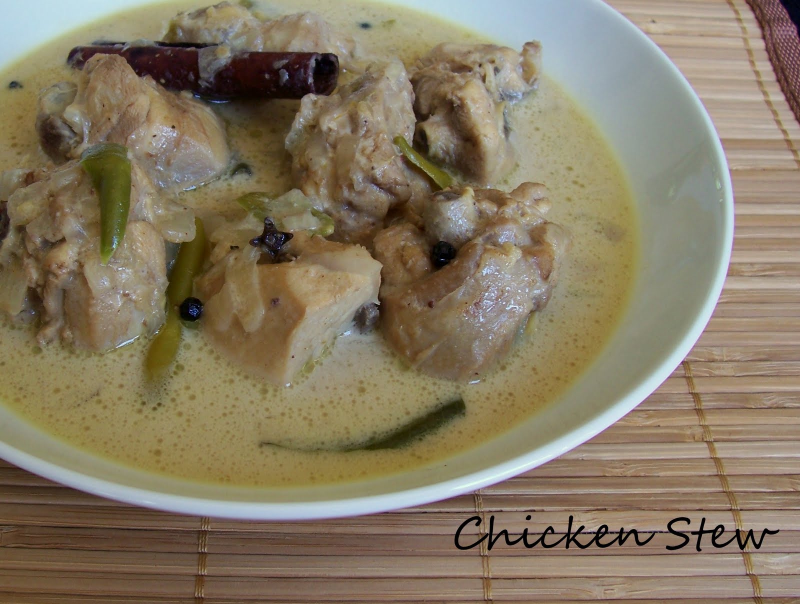 How to make stew South Indian style chicken stew