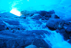 Waterfall in the Ice Cave