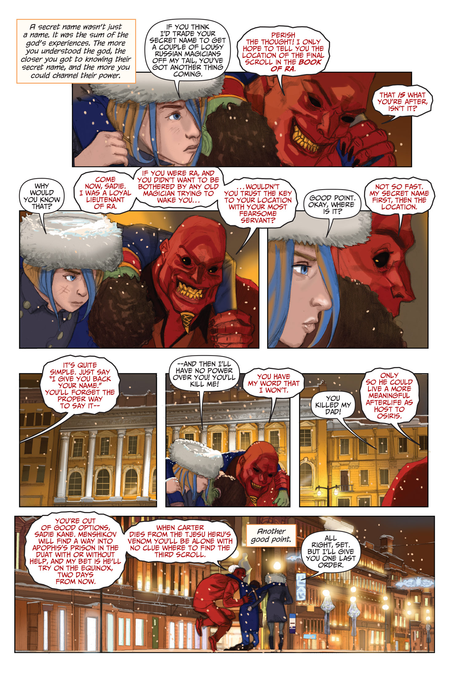 Read online The Kane Chronicles comic -  Issue # TPB 2 - 64