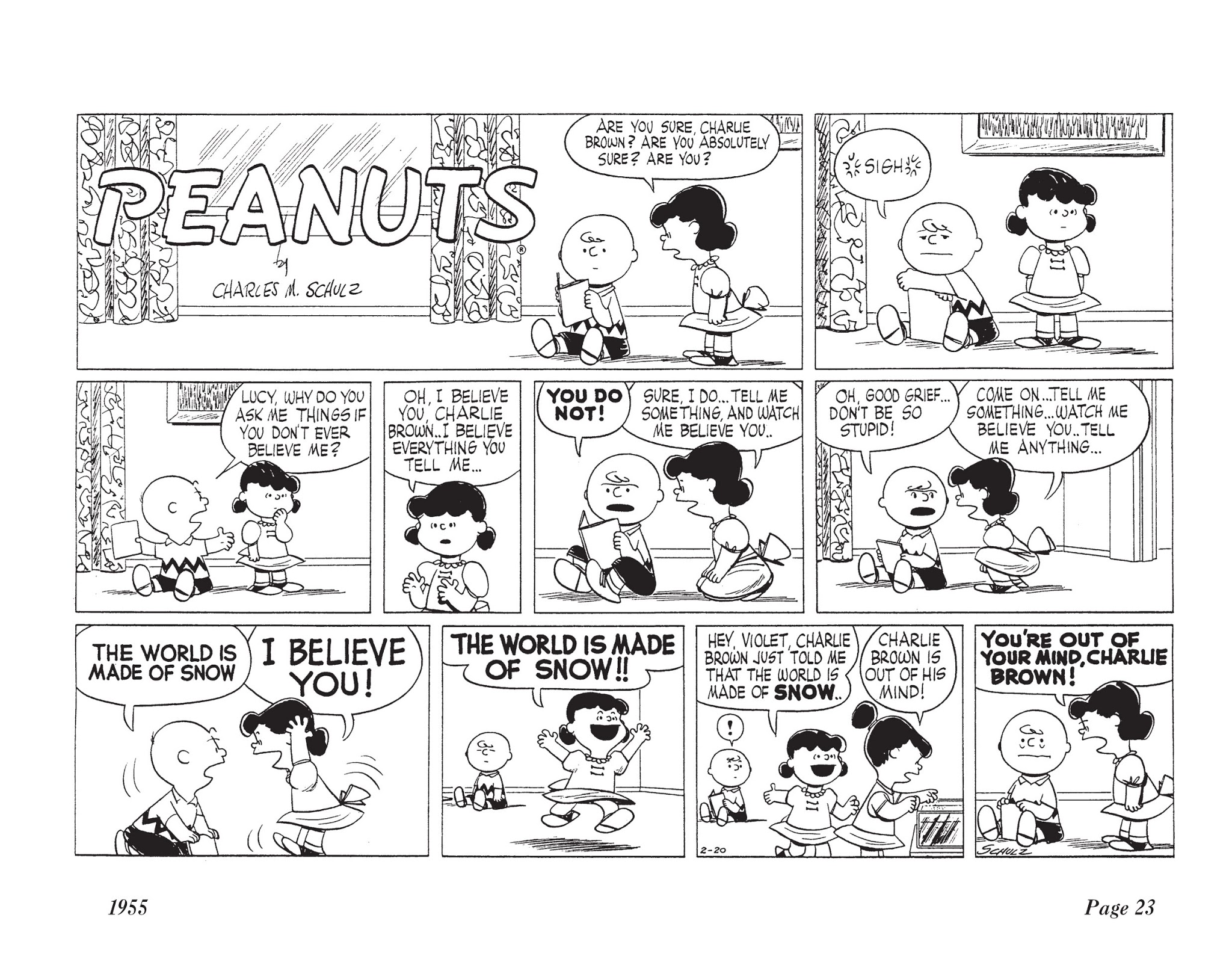 Read online The Complete Peanuts comic -  Issue # TPB 3 - 36