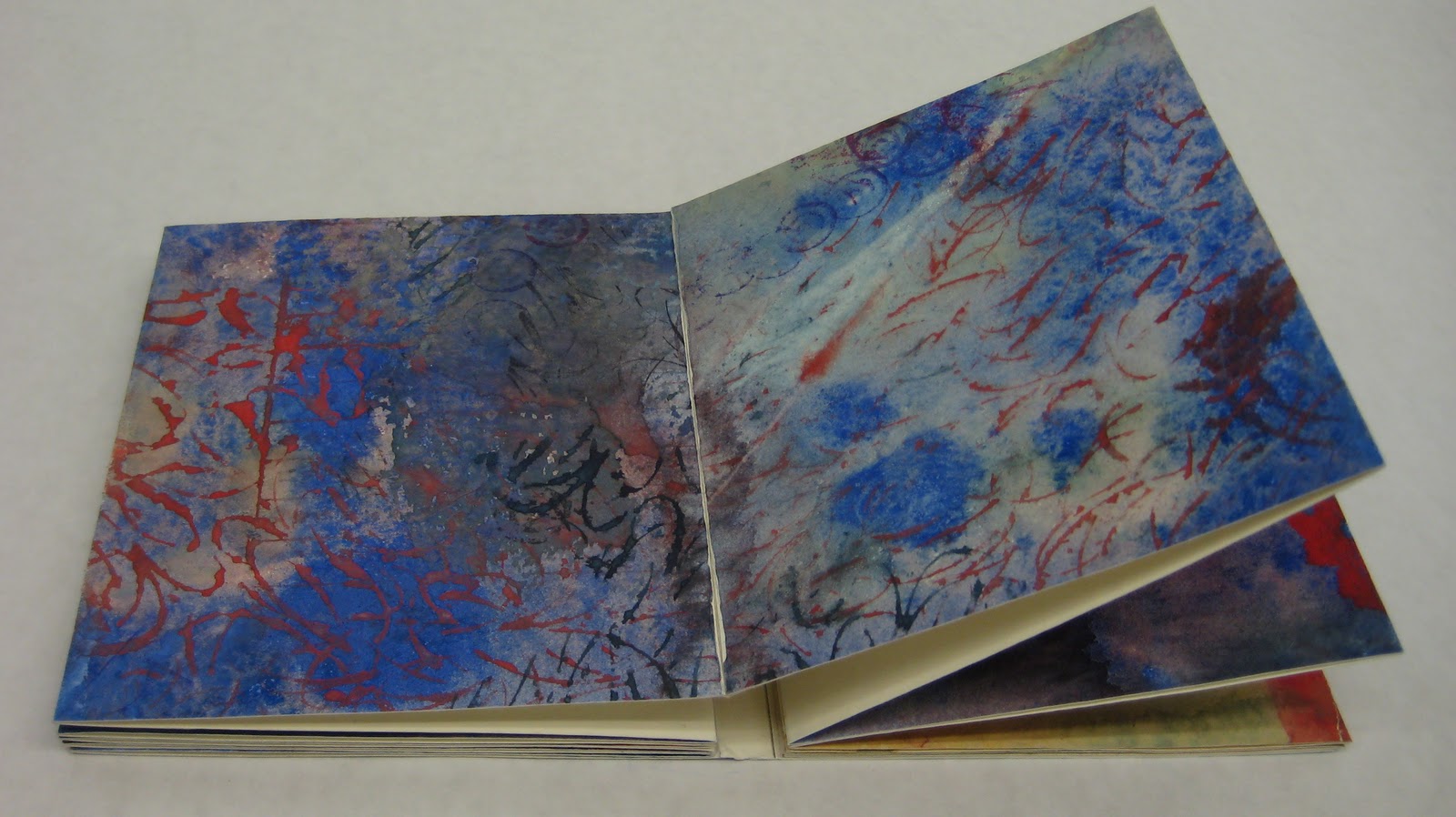 E Holster Fine Arts Artwork Watercolor Concertina Book with Flap Closure