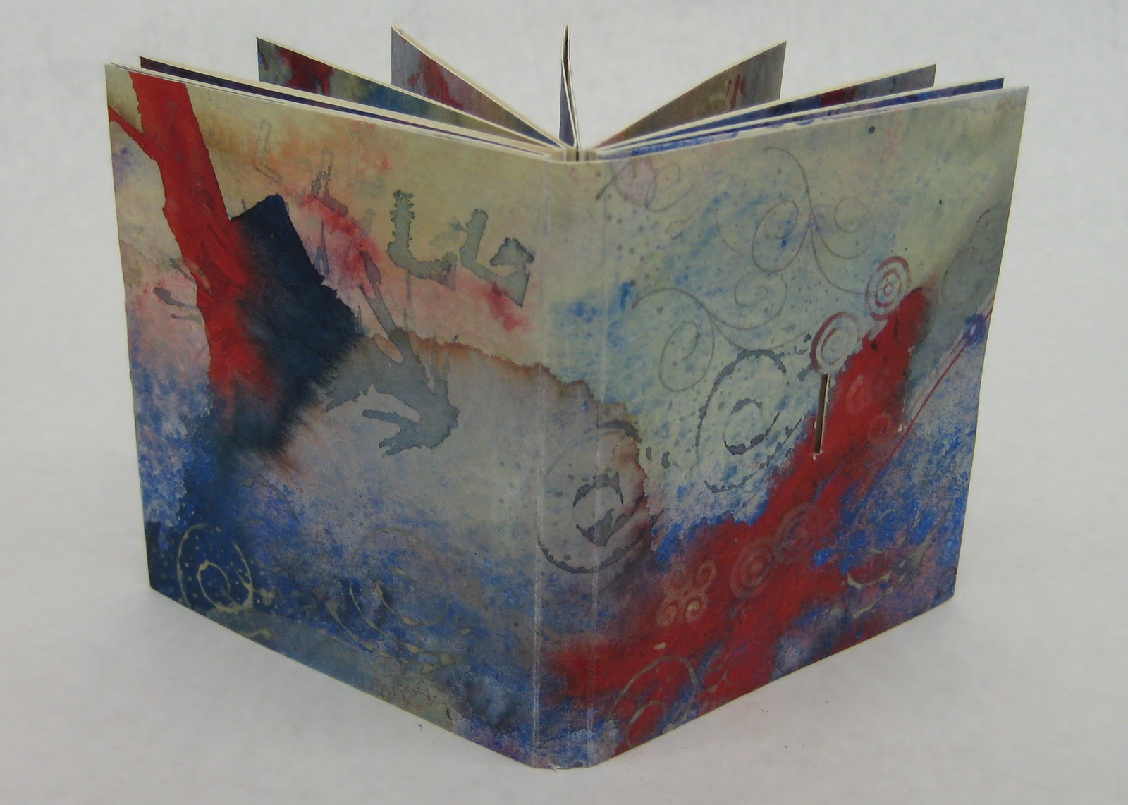 E Holster Fine Arts Artwork Watercolor Concertina Book with Flap Closure