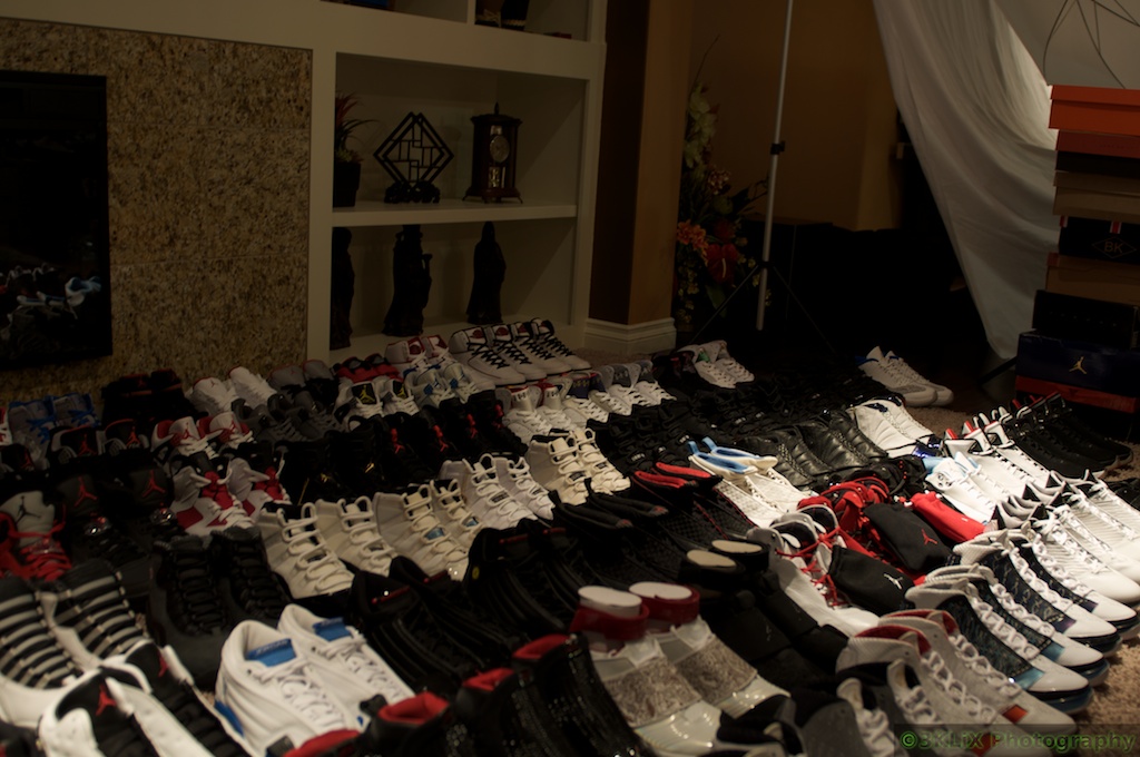 michael jordan's personal shoe collection