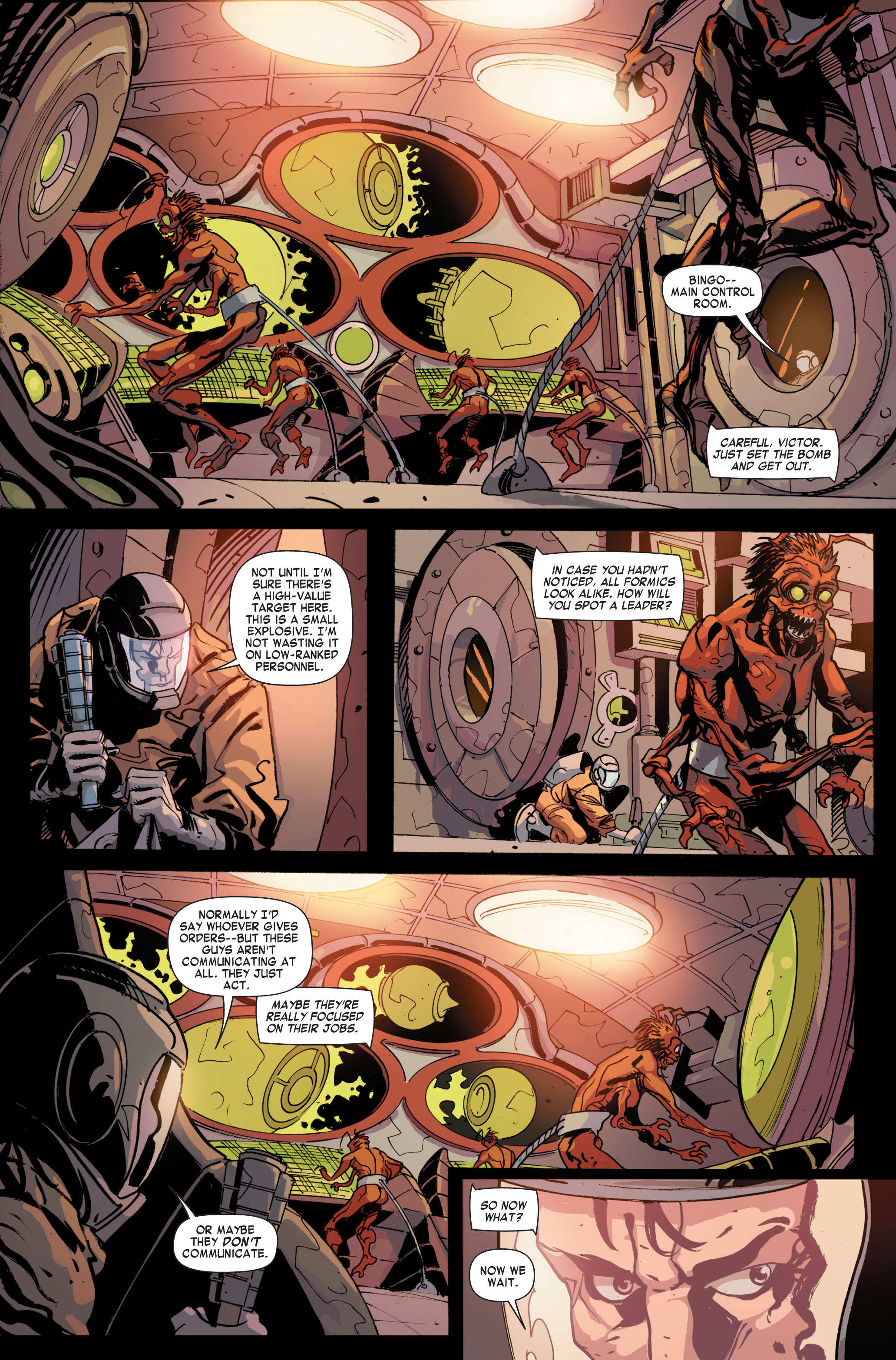 Read online Formic Wars: Silent Strike comic -  Issue #2 - 11