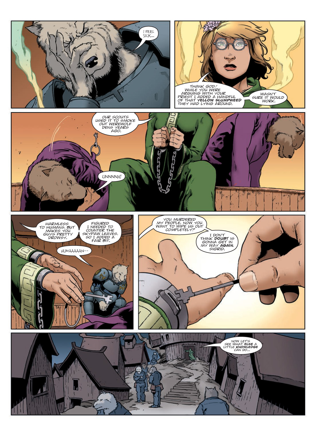 Read online Age of the Wolf comic -  Issue # TPB - 143