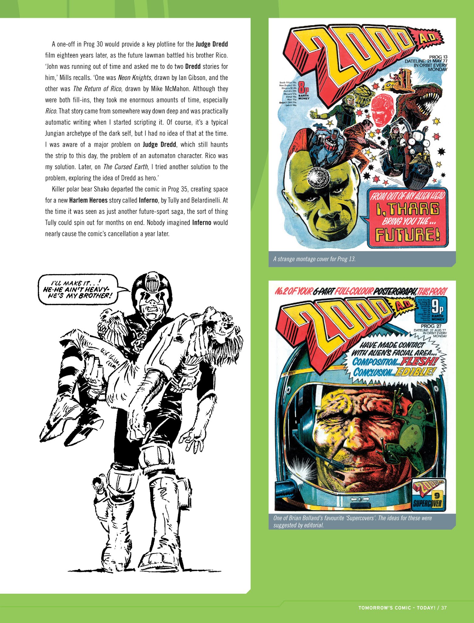 Read online Thrill-Power Overload: Forty Years of 2000 AD: Revised, Updated and Expanded! comic -  Issue # TPB (Part 1) - 38
