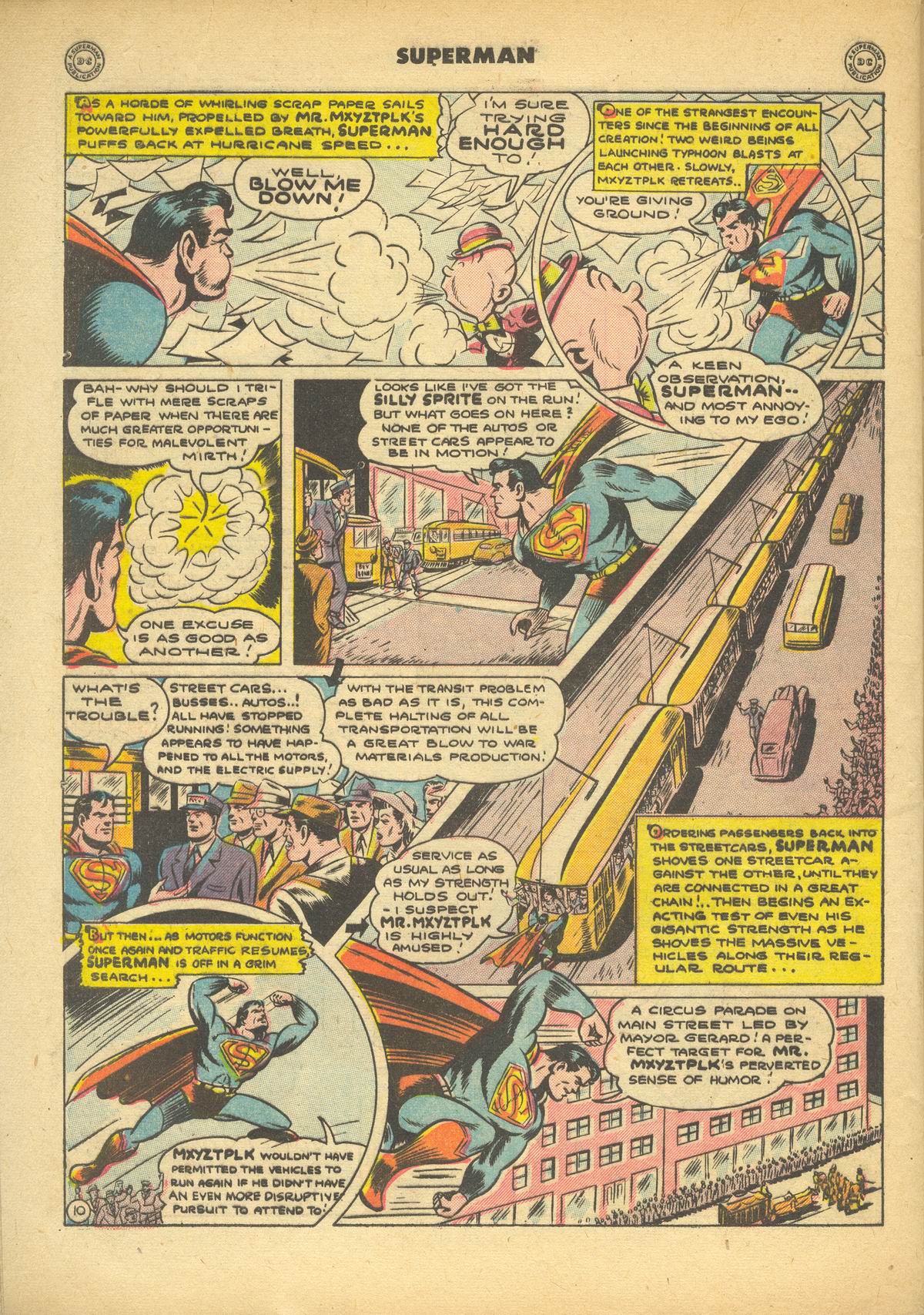 Read online Superman (1939) comic -  Issue #30 - 46