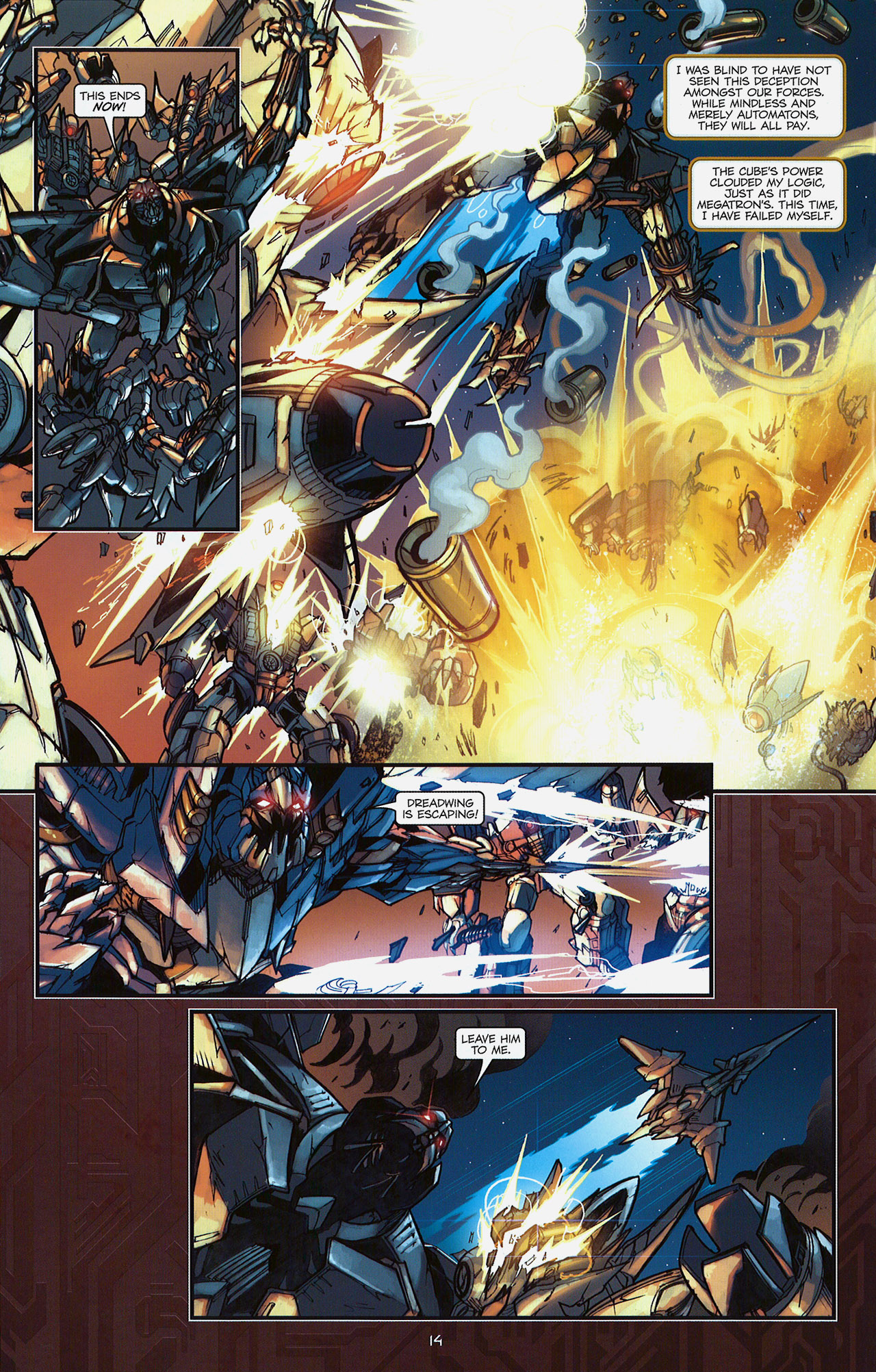 Read online Transformers: The Reign of Starscream comic -  Issue #5 - 17