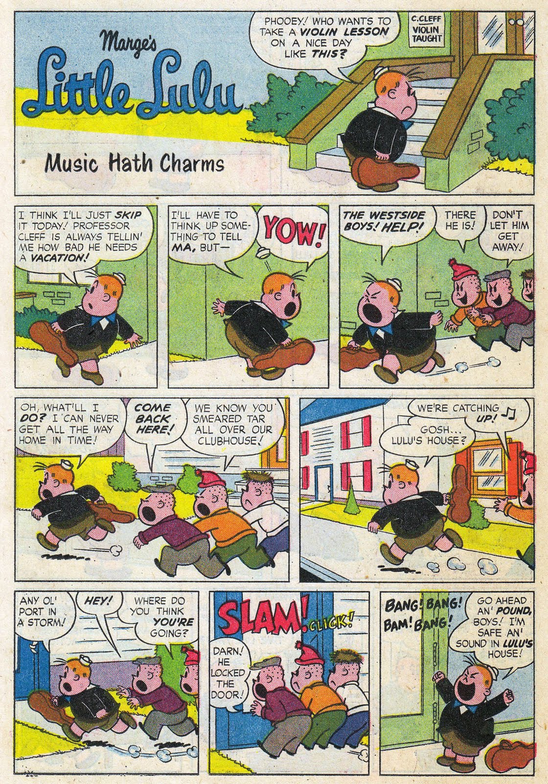 STANLEY STORIES: The Last of Little Lulu, pt. 2: selections from issue 133,  1959
