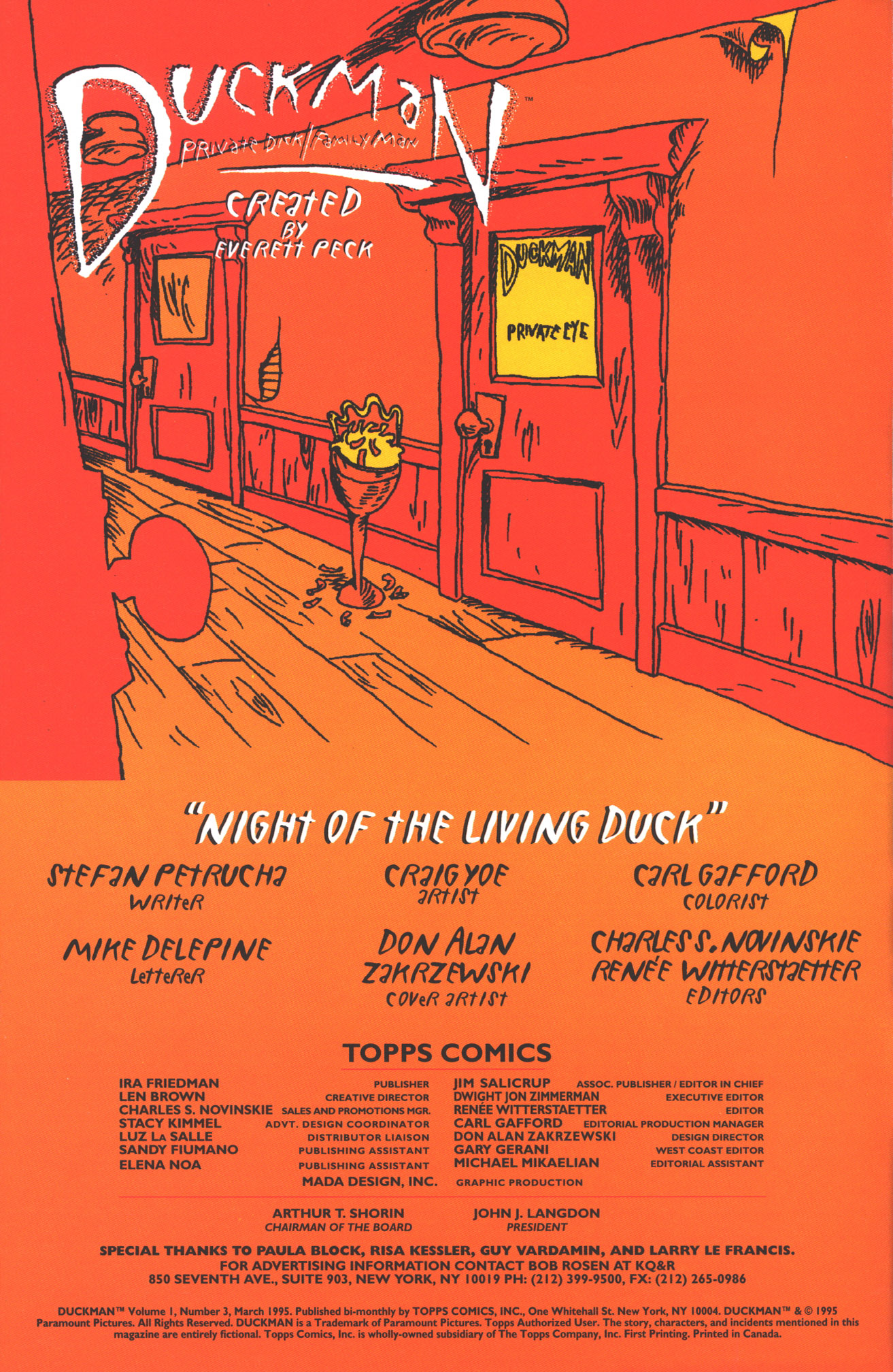 Read online Duckman (1994) comic -  Issue #3 - 2