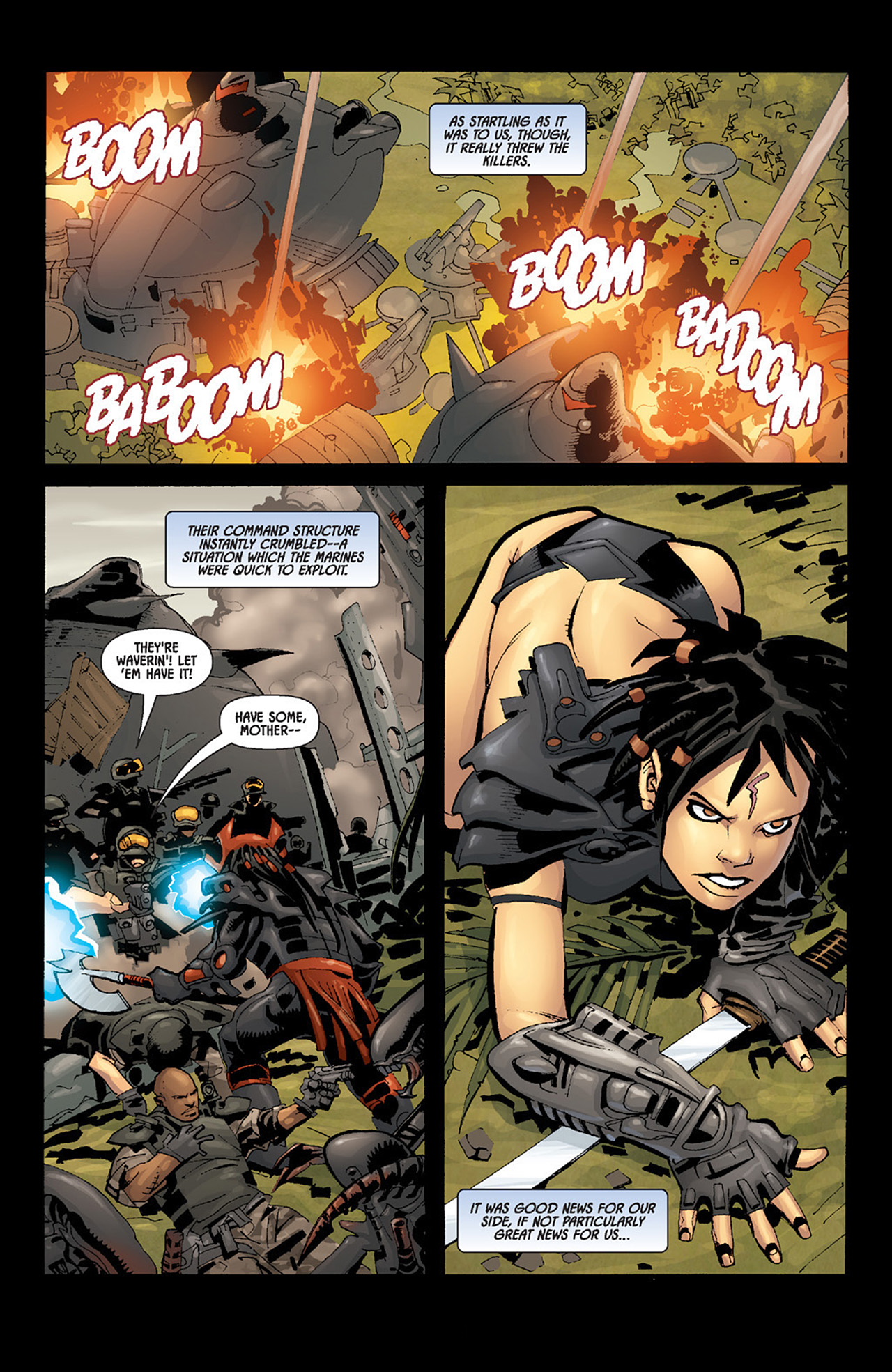 Read online Aliens vs. Predator: Three World War comic -  Issue #6 - 17