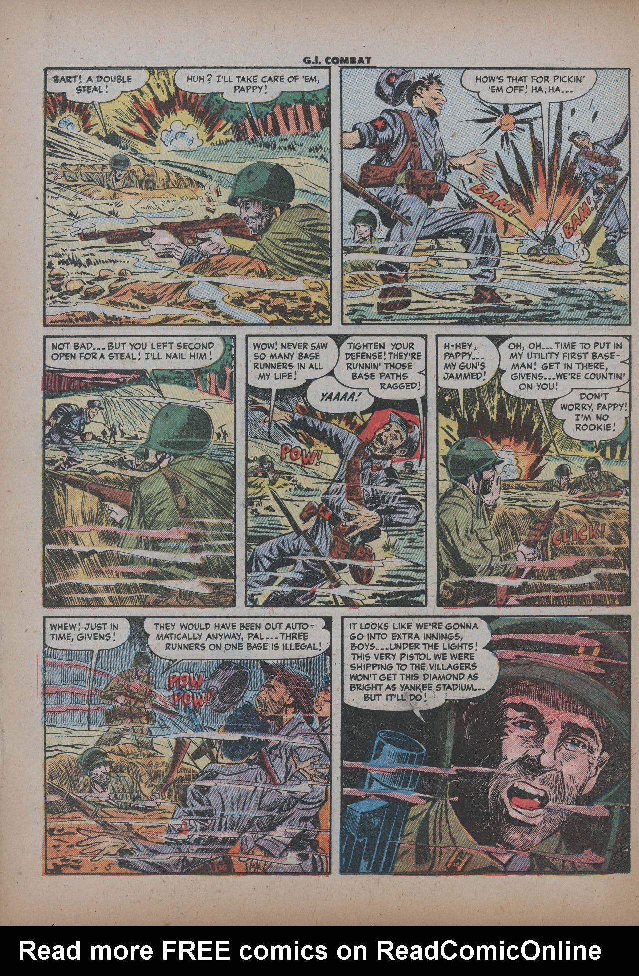 Read online G.I. Combat (1952) comic -  Issue #21 - 22