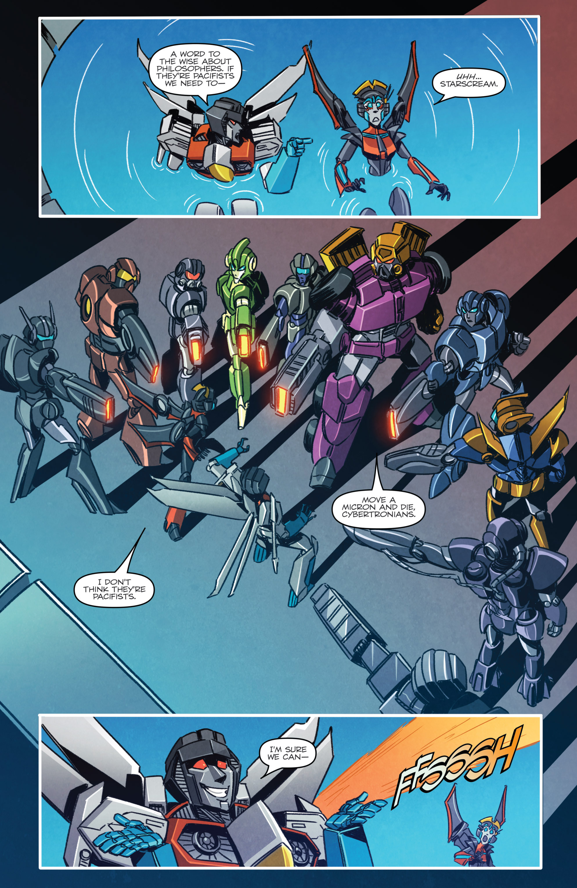 Read online The Transformers: Windblade (2015) comic -  Issue #7 - 12