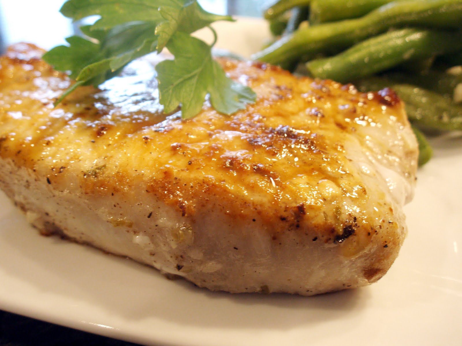 The Suburban Spoon Lemon Herb Pork Chops