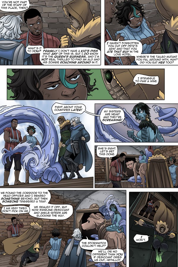 Read online Unsounded comic -  Issue #15 - 133