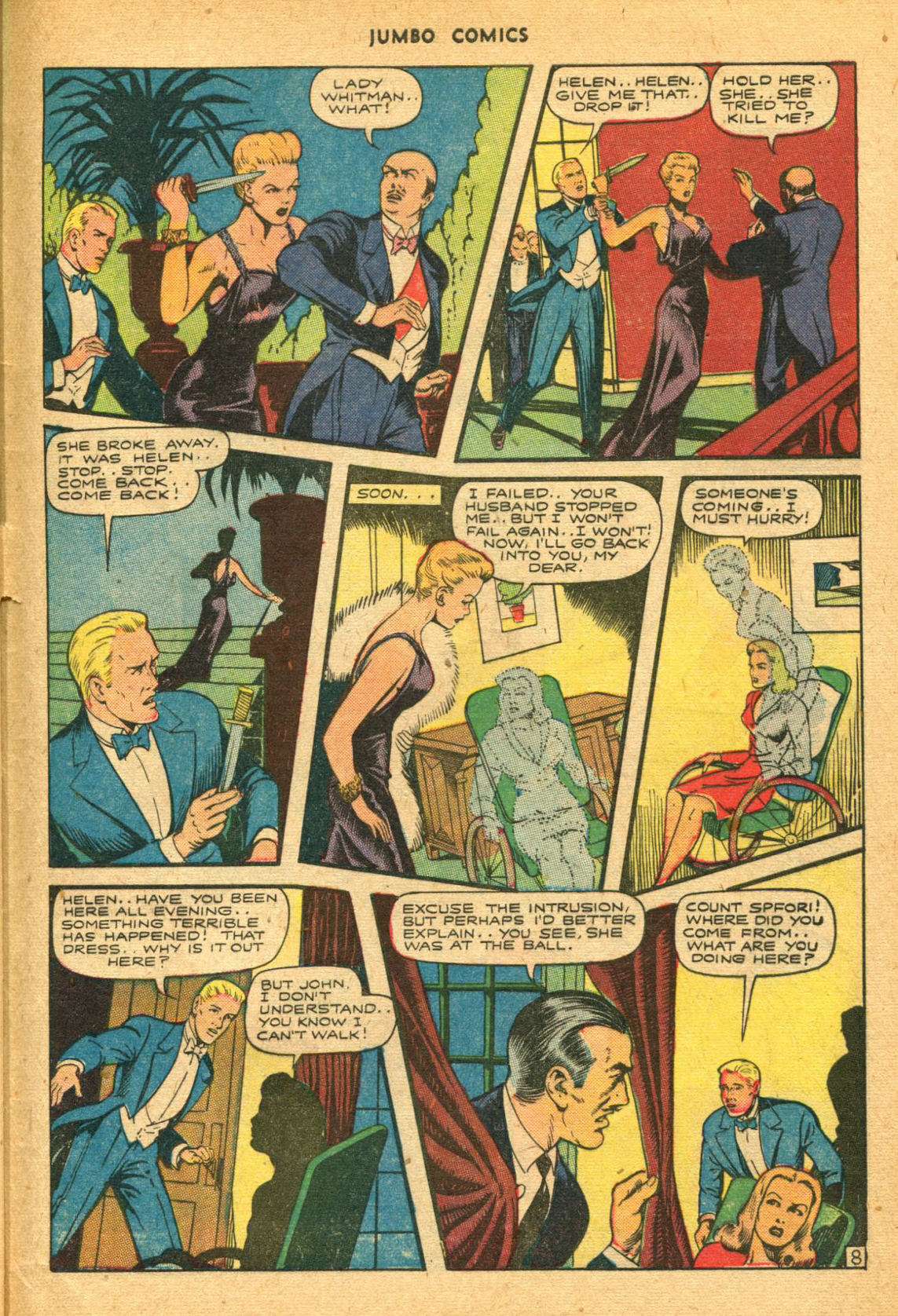 Read online Jumbo Comics comic -  Issue #77 - 49