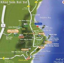 Map of Khao Sam Roi Yot