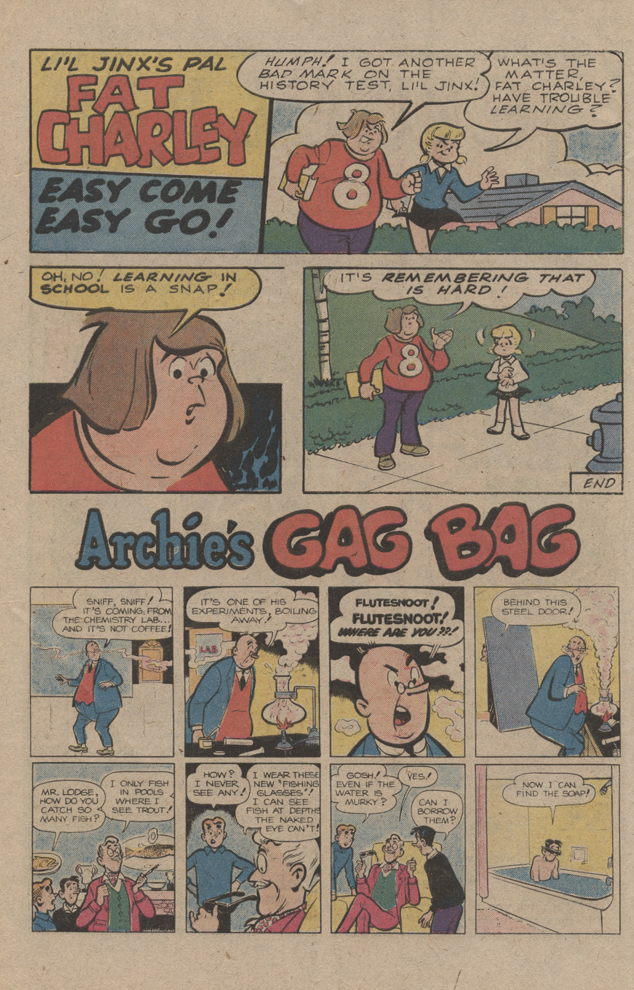 Read online Archie's Joke Book Magazine comic -  Issue #245 - 10
