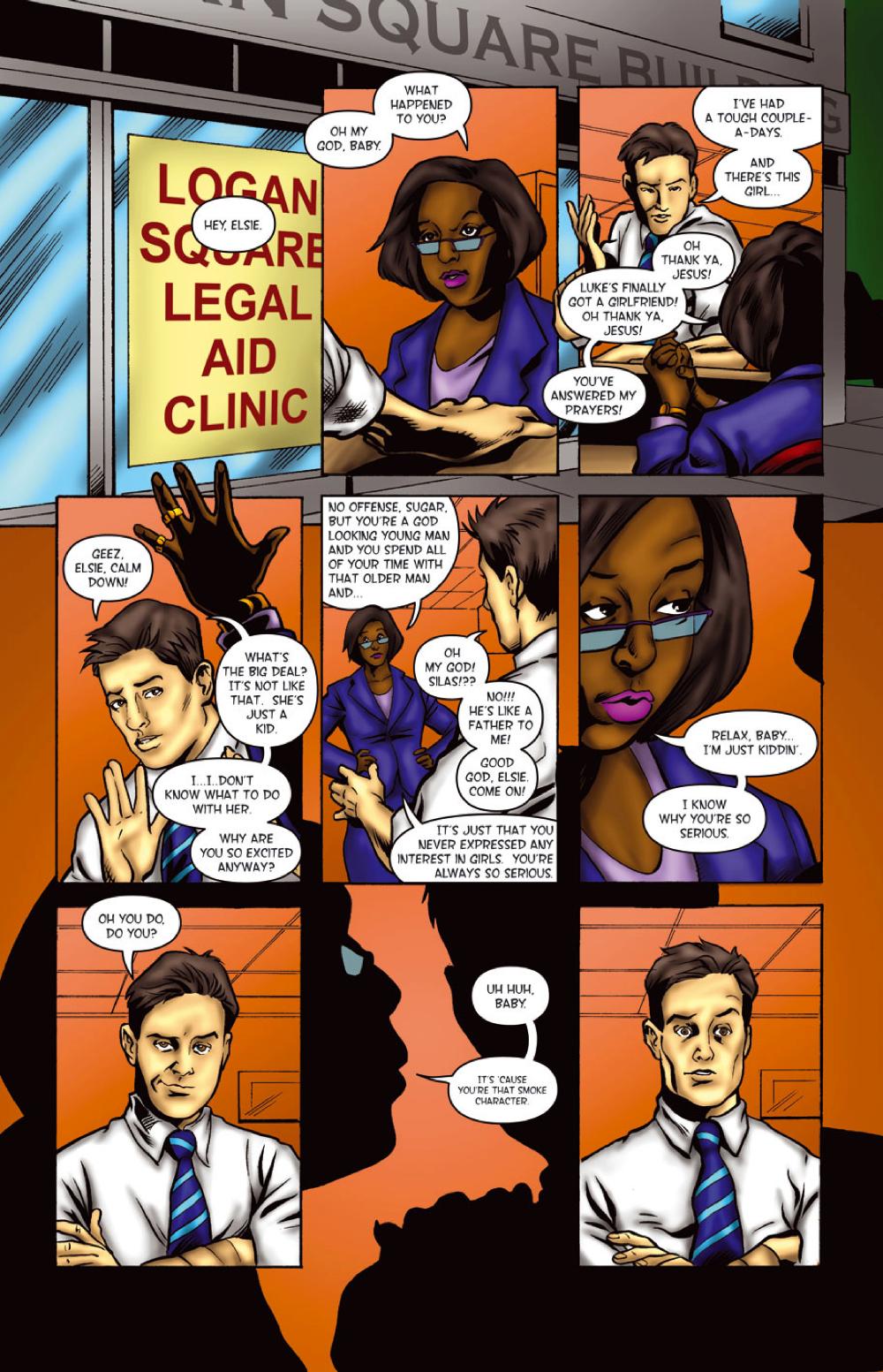 Read online Smoke & Mirror comic -  Issue #5 - 5