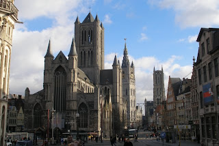 Gent: Niguliste kirik, kellatorn, toomkirik