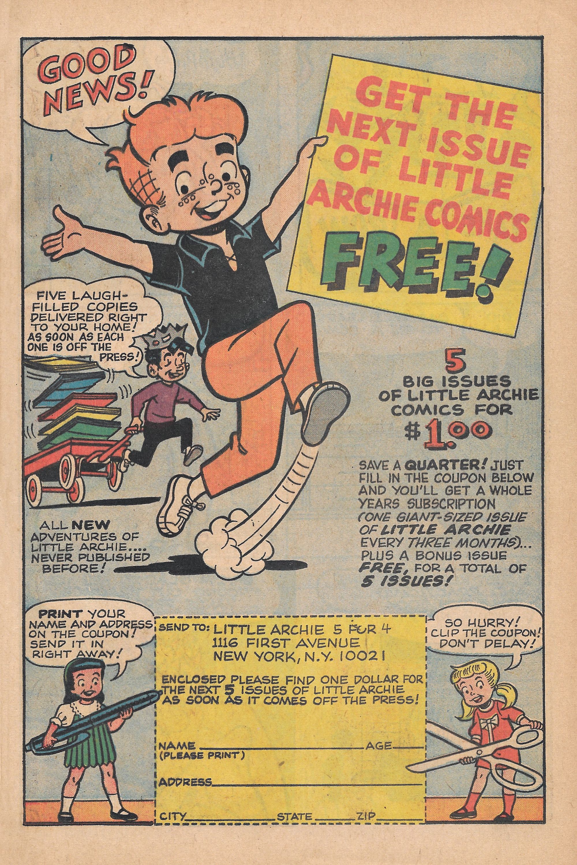 Read online The Adventures of Little Archie comic -  Issue #46 - 9