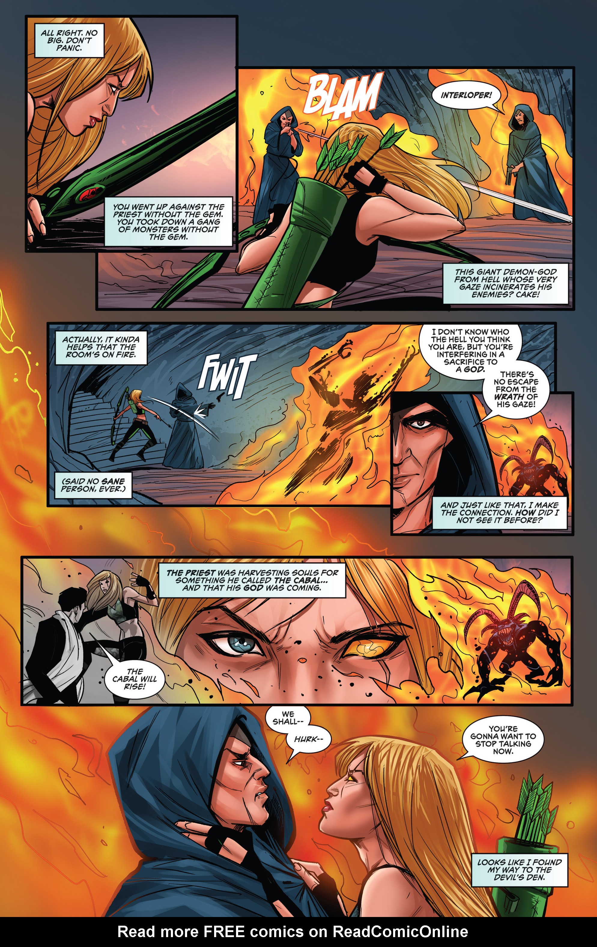 Read online Grimm Fairy Tales presents Robyn Hood (2014) comic -  Issue #8 - 9
