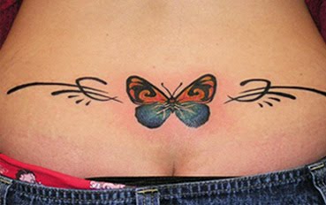 Butterfly Tribal Tattoos4#
