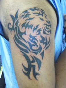 lion tribal tattoo designs