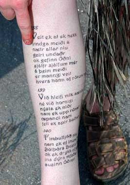 Poetry tattoo images